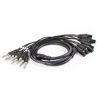 6.35mm go xlr cábla multicore baineann