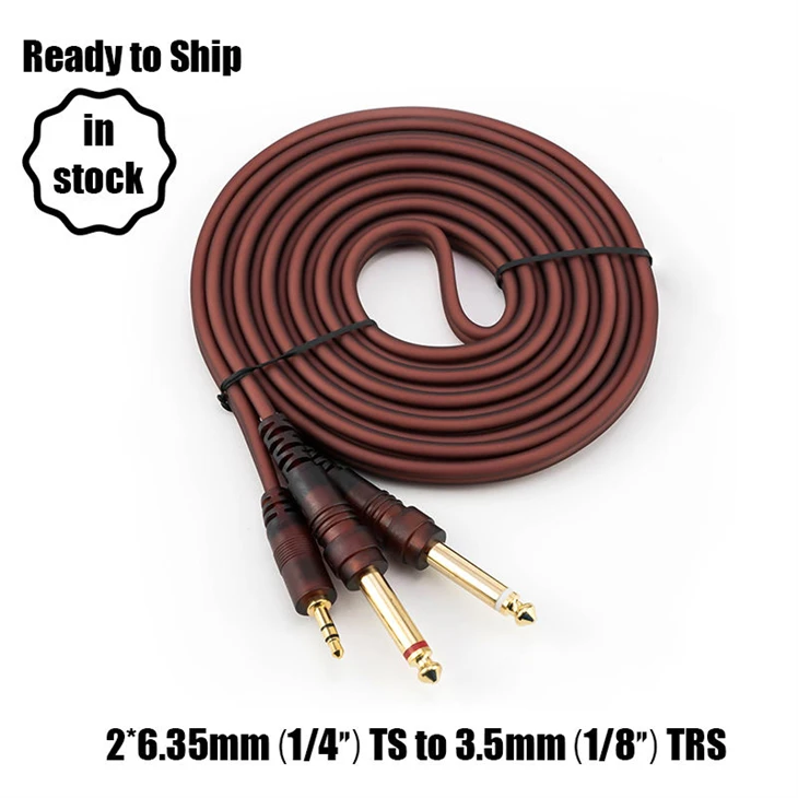 6.35mm Go 3.5mm Le haghaidh Aimplitheoir